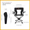 ARROWHEAD OUTDOOR 360 Degree Swivel Hunting Chair w/Armrests, Perfect for Blinds, No Sink Feet, Supports up to 450lbs, Carrying Case, Steel Frame, Fishing, High-Grade 600D Canvas, USA-Based Support, view 3