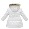 2-11 Years Toddler Baby Kids Girls Winter Long-Sleeved Parkas Hooded Fur Collar Plush Padded Warm Long Padded Jacket view 2