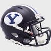 BYU Brigham Young Cougars Navy Blue 2021 Revolution Speed Mini Football Helmet view 1