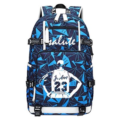 FANwenfeng Basketball Player 23 Luminous Backpack Travel Daypacks Fans Bag for Men Women (Style 17)