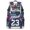 Basketball Player 23 Luminous Backpack Travel Daypacks Fans Bag for Men Women (Style 10) view 1