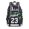 Basketball Player 23 Luminous Backpack Travel Daypacks Fans Bag for Men Women (Style 4) view 1