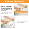 SAN LIKE Aluminum Tent Poles for Tarp & Awnings - 75in Adjustable, Collapsible Poles - 2 Sets (5 Sections) view 4