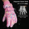 TRIWONDER Kids Ski Gloves, Windproof Winter Gloves Cold Weather Snow Gloves Warm Snowborad Gloves with Soft Lining, Thicken Sports Skiing Gloves for Boys Girls (Pink, M) view 4