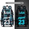 Basketball Player 23 Luminous Backpack Travel Daypacks Fans Bag for Men Women (Style 13) view 2