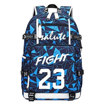 Basketball Player 23 Luminous Backpack Travel Daypacks Fans Bag for Men Women (Style 16)