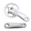 25/28T Children Kids Bicycle Crankset Single Speed Crank Set Square Hole Aluminum Alloy102/114mm Crank Bike Parts (25T 102mm) view 1