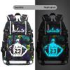 FANwenfeng Basketball Player 23 Luminous Backpack Travel Daypacks Fans Bag for Men Women (Style 5) view 2