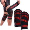 Raisons Combo Knee Wraps, Wrist Band Support Straps for Gym Workout, Weightlifting, and Exercise for Men, Women Wrist Band and Knee Band for Gym view 4