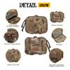 emersongear ADMIN Multi-purpose Map Bag,EDC Pouch Organizer for Military Hiking Outdoor Activities Molle Design 773.5ML view 4