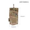 EXCELLENT ELITE SPANKER AK Magazine Pouch Single Open Top Molle Mag Pouch for AK47 AK74 AR-15 Pmags Magazine(Single-Multicam) view 2