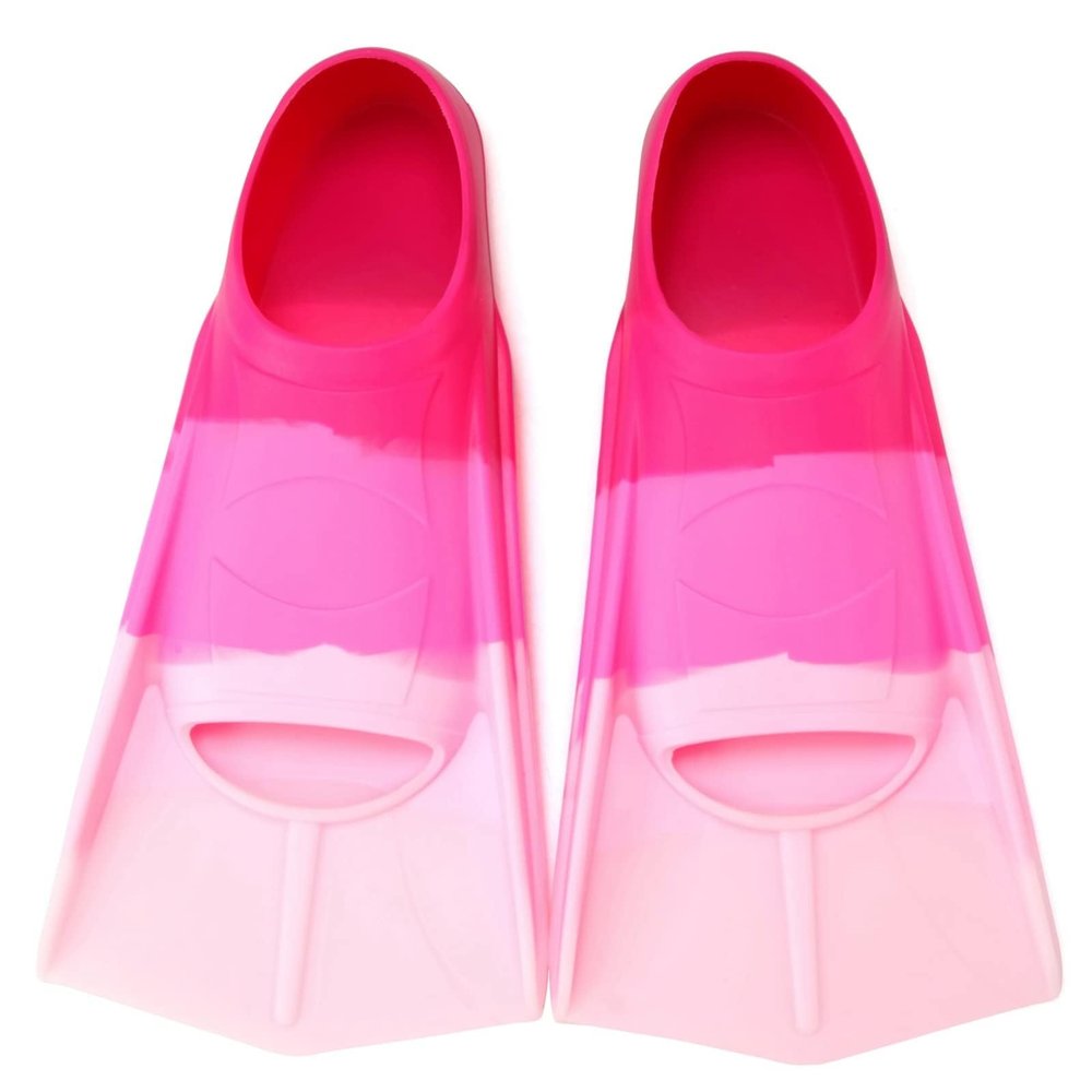 Foyinbet Kids Swim Fins,Kids Flippers Youth Swimmer Fins Swimming Training Fins for Lap Swimming for Child Girls Boys 3XS
