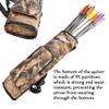 AMEYXGS Archery Back Arrow Quiver Shoulder Arrow Holder Hanged Target Shooting Quiver Bag for Arrows with Front Pockets (Camo) view 4