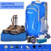 ZOMAKE Lightweight Packable Backpack 35L, Foldable Backpacks Water Resistant Collapsible Light Daypack for Hiking(Dark Blue) view 3