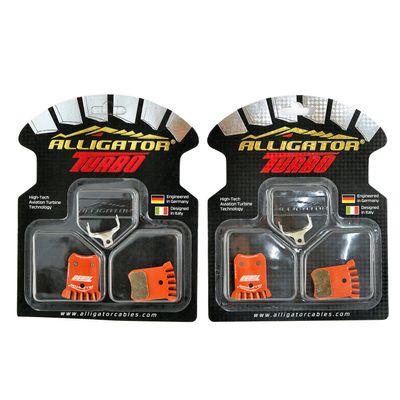 Alligator Turbo Disc Brake Pads Fit Shimano ULTERGA BR-RS505/BR-RS805(Only Alligator Turbo Disc Brake Pad), 2 Pack, AR2431