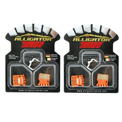 Alligator Turbo Disc Brake Pads Fit SRAM RED 22 / Force 22 / Rival 22, 2 Pack, AR2434