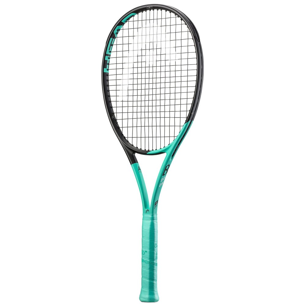 HEAD Boom MP 2022 Performance Tennis Racquet, 4 5/8 Inch Grip, Strung with Lynx Tour 17g Gray at 52 Pounds Tension