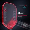 Diadem Warrior Pickleball Paddle | 3X L-Core Hybrid Nomex Polymer Honeycomb Core, Grit Paint Surface for Spin, Control and Power | Indoor/Outdoor | USAPA Approved (Red) view 4