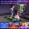 FWFX Wireless Dance Mat for TV, 2-Player Musical Electronic Dancing Pad for Kids & Adults, for Family Party Games, Exercise, Yoga & Fitness - Birthday for Boys & Girls(Green) view 3