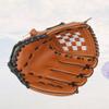 Wakauto 1pc Thicken Pitcher Baseball and Softball Gloves for Boy Girl and Adults Pu and Material Comfortable Fit Random Stitching Color Yellow view 2