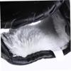 Wakauto 1pc Thicken Infielder's Baseball Glove for Boy Girl and Adults Pu and Softball Glove for Training Fit for Easy Catching and Scooping Black view 3