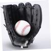 Wakauto 1pc Thicken Infielder's Baseball Glove for Boy Girl and Adults Pu and Softball Glove for Training Fit for Easy Catching and Scooping Black view 4