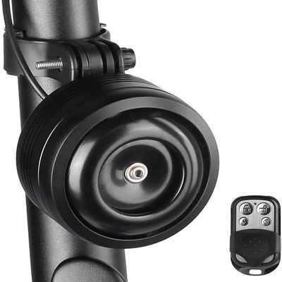 Electric Bike Bell Alarm with Remote Controller Waterproof,Anti-Theft Bike Horn with USB Rechargeable Function