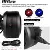 Electric Bike Bell Alarm with Remote Controller Waterproof,Anti-Theft Bike Horn with USB Rechargeable Function view 4