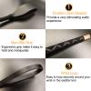Keedolla 18" Riding Crop English Whip with Wrist Strap, Horse Whip Jump Bat Equestrianism Horse Crop for Training, Tournament, Shows - Double Slapper view 4