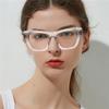 bullabulling Stylish Rainbow Retro Cat Eye Blue Light Blocking Glasses for Women Ladies Eyewear (tea, 1.5) view 4