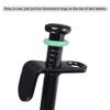 MECCANIXITY Tent Stakes Silicone O-Rings Glow in The Dark 15mm OD 3mm Width, Fluorescent Camping Tents Nail Accessory, Green Pack of 100 view 4