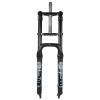 LvTu Fat Bike Forks 26 4.0 Inch Tire, 1-1/8 Disc Brake Downhill Air Fork 160mm Travel for Mountain Bike E-Bike BMX Suspension Forks view 1