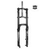 LvTu Snow Bike Fat Fork 26 Inch, Disc Brake Downhill 1-1/8 Suspension Forks fit 4.0" Tire Aluminum-Alloy Travel 160mm view 1