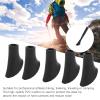 01 02 015 Walking Pole Tips Protector, Black Hiking Poles Tips Protector Universal for Hiking for Camping for Trekking for Traveling view 2