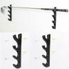AUXPhome Golf Clubs Organizers Golf Club Display Shelf Golf Clubs Stand Wall Mount Rack Storage Holder Golf Putter Stand, Golf Club Display Cases Bracket - Holds up to 4 Golf Clubs - No Golf Clubs view 1