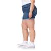 WallFlower Shorts for Women Luscious Curvy Bling Denim 4.5-Inch Mid-Rise Short- Clarke Bling, 16 Plus view 4