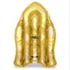 POZA Inflatable Gold Snow Boogie Sled  Luxurious Snow Sled with Handles and Filled with Gold Snowflake Confetti  Premium Heavy Duty Cold Resistant PVC Sled for Adults and Kids  44 Inch view 1