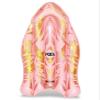 POZA Inflatable Rose Gold Snow Boogie Sled  Luxurious Snow Sled with Handles and Filled with Gold Snowflake Confetti  Premium Heavy Duty Cold Resistant PVC Sled for Adults and Kids  44 Inch view 1