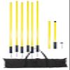 American Challenge Agility Poles  Portable Soccer Sticks & Soccer Poles with Spring Base  Perfect for Training Sessions, Dribbling Practice, Footwork Drills & Field Agility Work view 1