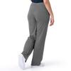 Wright's Women's French Terry Sweatpants, Smoke Heather, 4X view 2