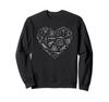 Battle Royale Heart for Gamers - Video Game Lover Sweatshirt view 1