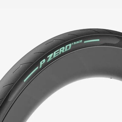 Pirelli P Zero Race Performance Bike Tire Color Edition, Road/Race Tube-Type Clincher, Lightweight All-Rounder, Superior Puncture Protect, (1) Tire, Celeste Label, 700 x 26