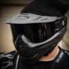 HK Army HSTL Goggle Paintball Airsoft Mask with Anti Fog Thermal Lens (Carbon Fiber/Smoke Lens) view 2