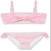 Billabong --Girls' Day Dreamer Knot Bandeau Two-Piece Swim Set (Little Big Kids), Paradise Pink, 4 view 1