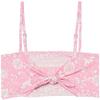Billabong --Girls' Day Dreamer Knot Bandeau Two-Piece Swim Set (Little Big Kids), Paradise Pink, 4 view 3