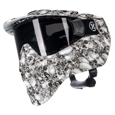 HK Army HSTL Goggle Paintball Airsoft Mask with Anti Fog Thermal Lens (Skull/Smoke Lens)