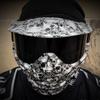 HK Army HSTL Goggle Paintball Airsoft Mask with Anti Fog Thermal Lens (Skull/Smoke Lens) view 4