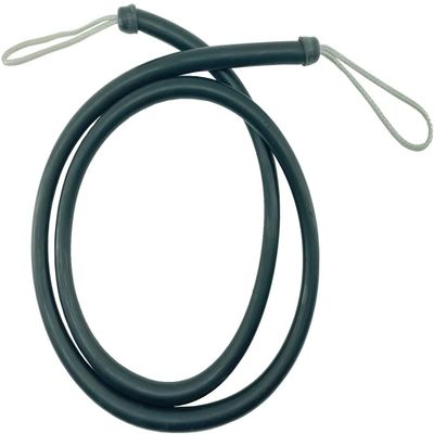 SPEARFISHING WORLD 3/8" Bungee/Shock Cord for Float line Buoy Line 40" - Two Loops of 1000 lb Dyneema Line (Silver)