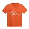 Believe - Santa Hat Magical Xmas Infant/Toddler Cotton Jersey T-Shirt (Orange, 12 Months) view 1