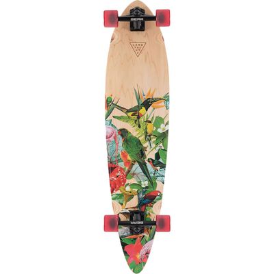 Op Sunset Cruiser Complete Skateboard -8.75x30 White/Red